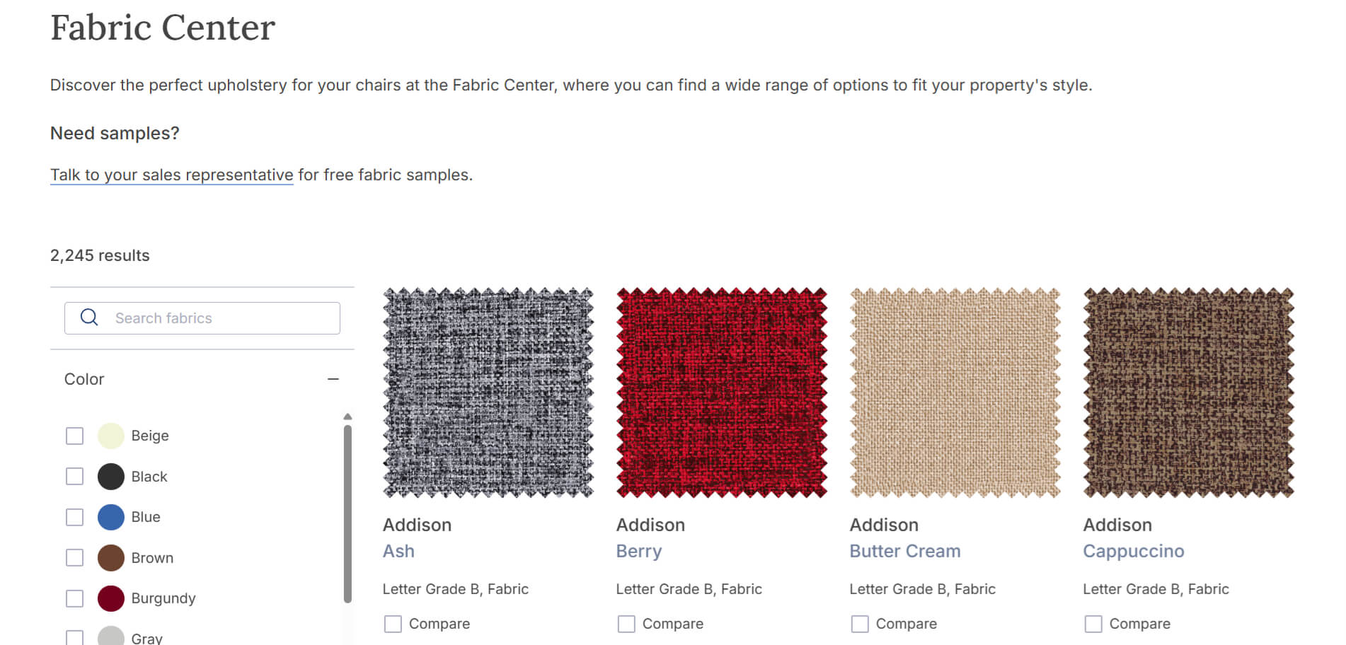 Fabric Center MityLite
